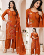 NEW COLLECTION HEAVY EMBROIDERY 5PCS SET - Image 3